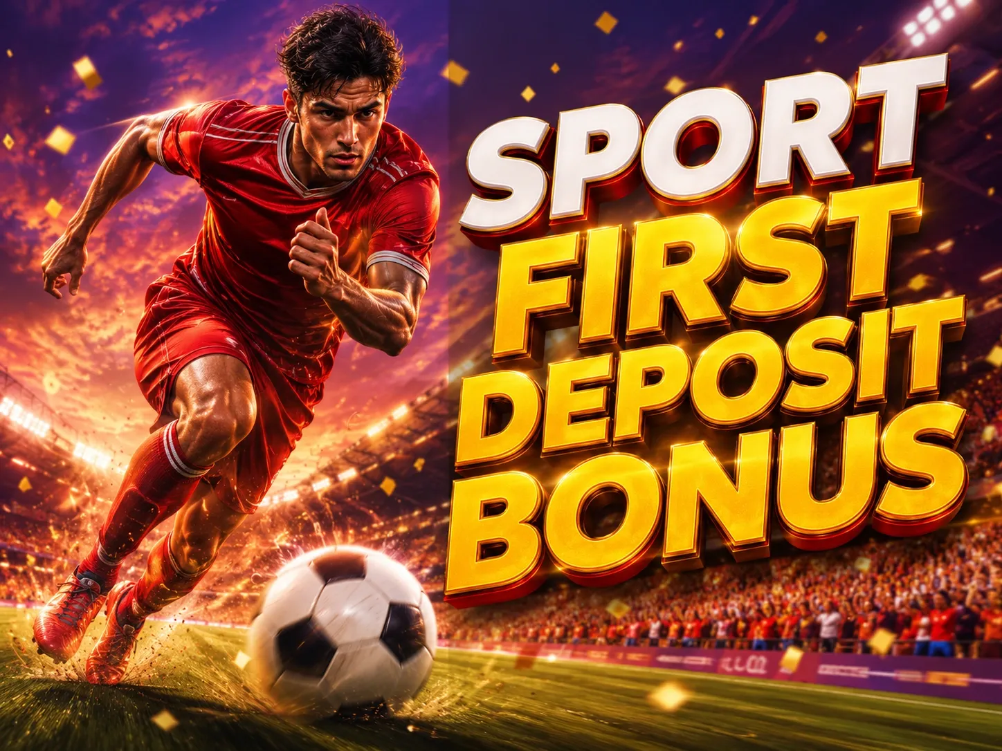 Sport first deposit bonus